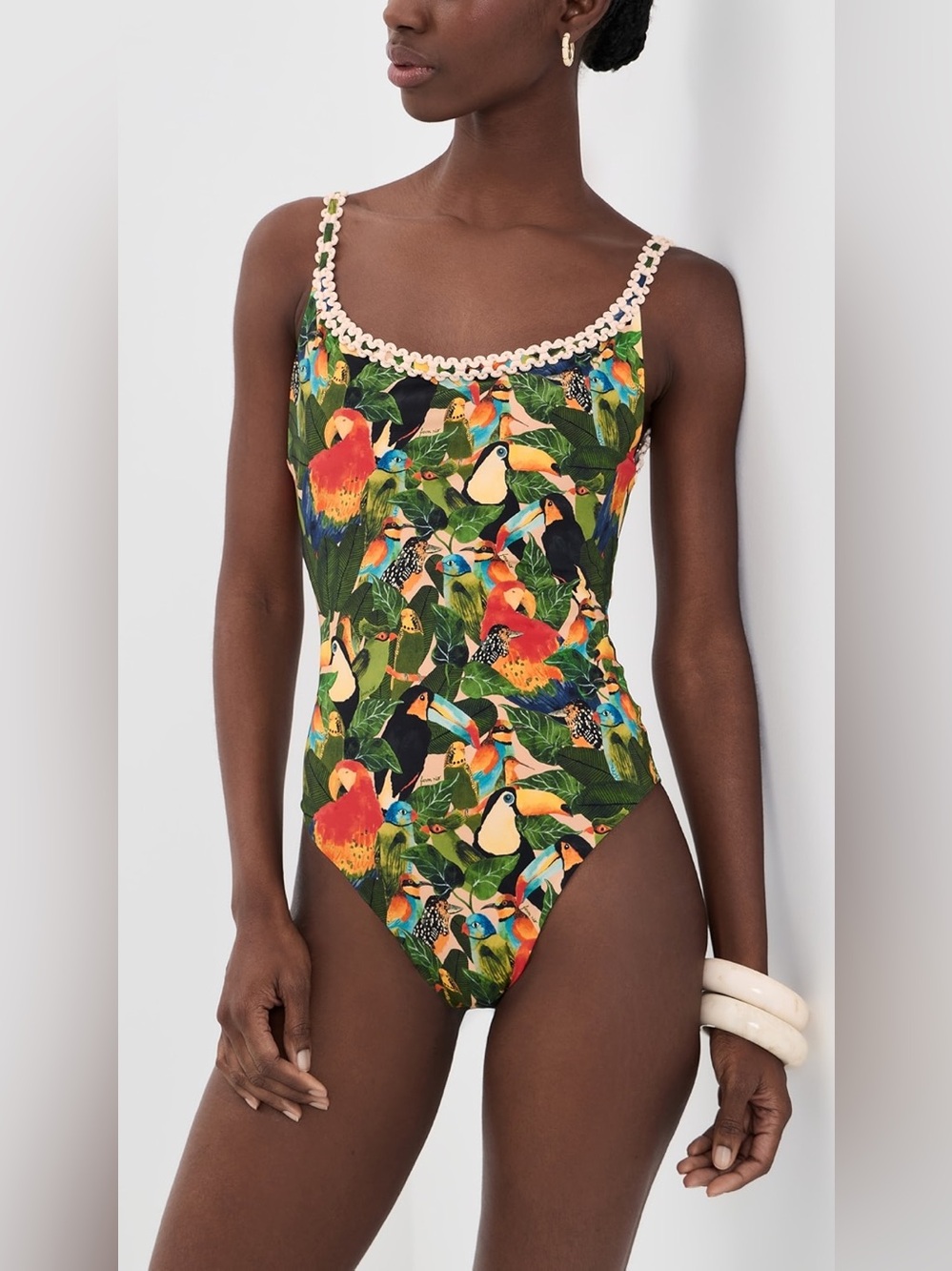 Farm Rio Bird Leaves One Piece